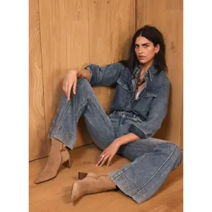 Mint Velvet Mid Indigo 70s Flared Jeans